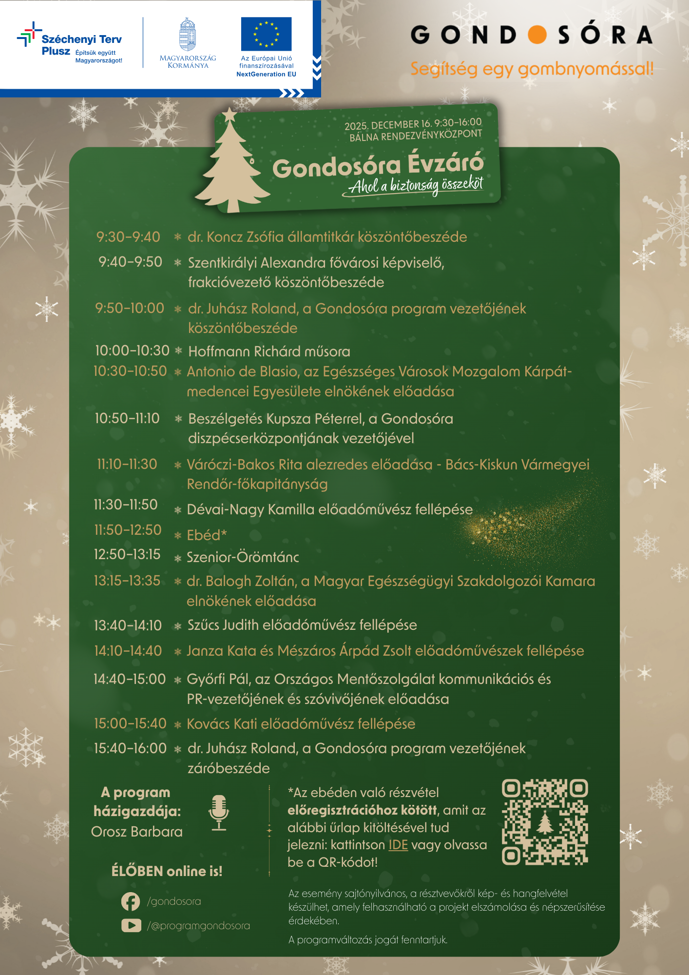 Gondosóra Évzáró rendezvény