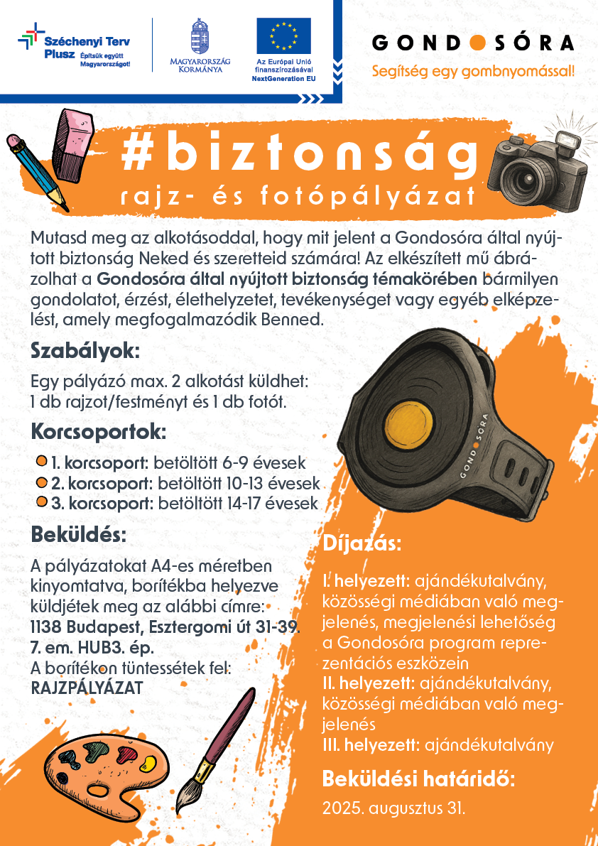 Rajzpályázat plakátja