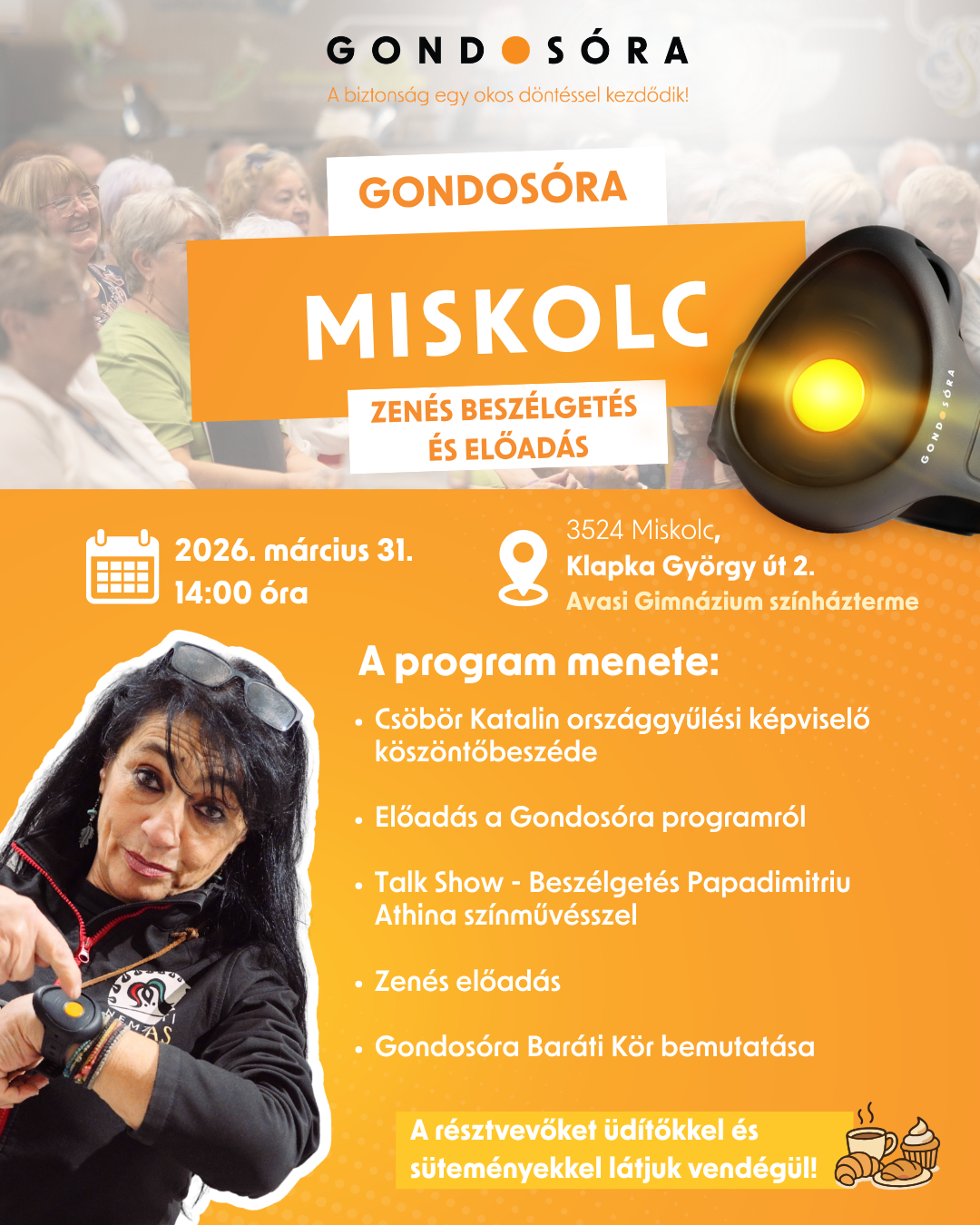 A rendezvény plakátja