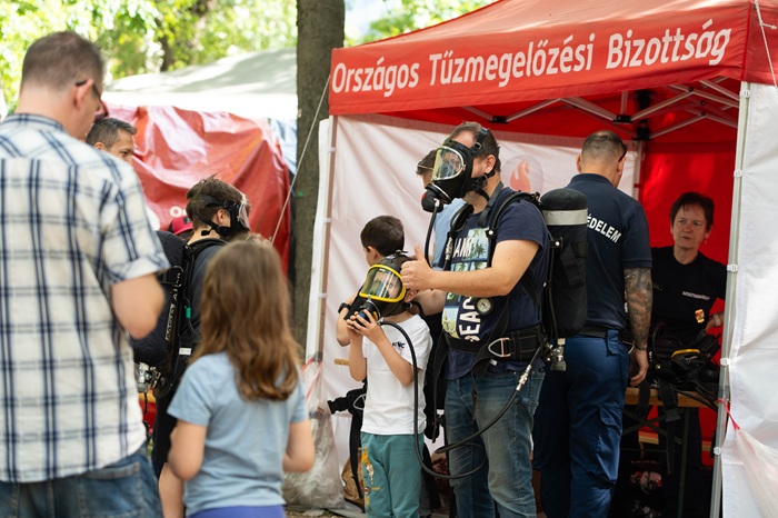 A résztvevők egy része
